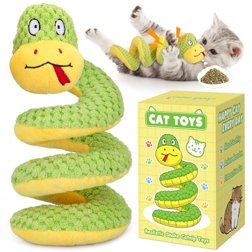 Retro Shaw Realistic Catnip Snake