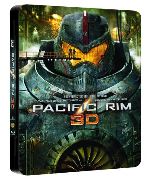 Pacific Rim 3D + Blu-ray, 3 Disc, Steelbook Metalpak Edition