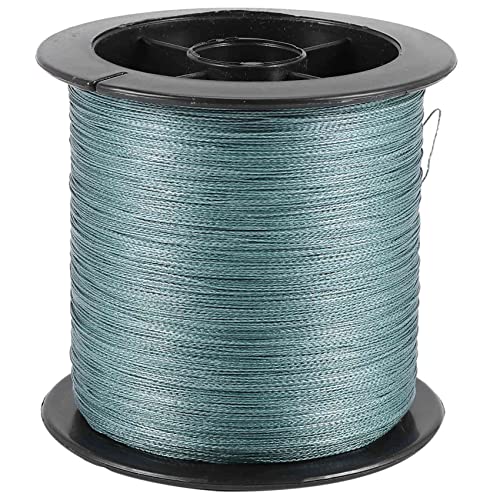 Liseng Filo da pesca intrecciato in nylon, 30 lb, 300 m, 11 kg, ad alte prestazioni per esche e pesca