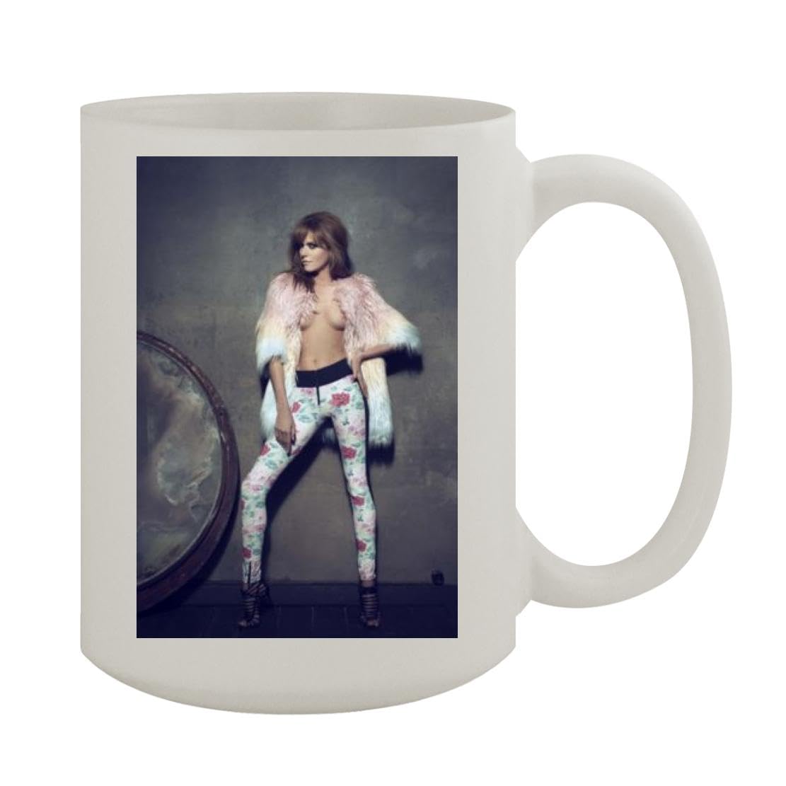 Alice Rausch - 15oz White Ceramic Coffee Mug SRS #PDI378109