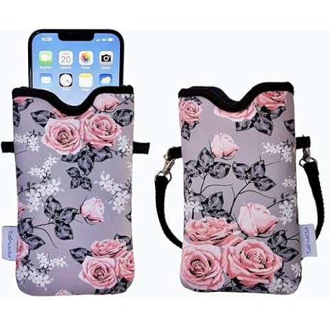 Tainada Neoprene Phone Sleeve with Strap Cover