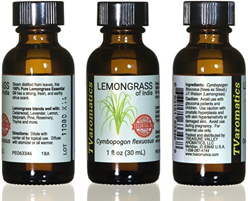 Aceite Esencial Puro de Lemongrass TVaromatics 30 mL miniatura 3