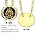 Opxuliix Goat Medal Awards Turnover Chain - Greatest of All Time – 6 Inch Big Gold Champion Necklace for Sports Achievements,Fantasy Football League Winner Office Party Favors & Top Sales Recognition
