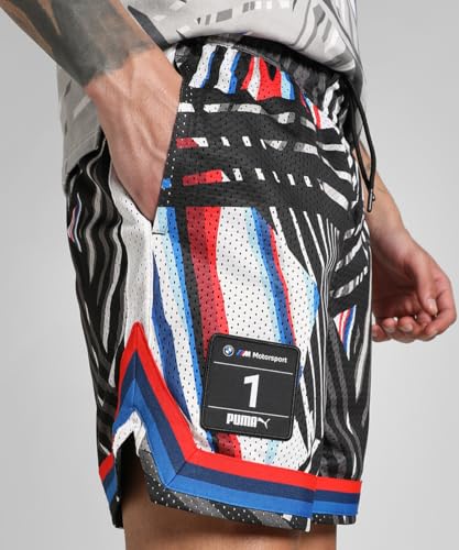 Image of PUMA Men, BMW MMS AOP SHORTS, Black-AOP, XL, (63062601)