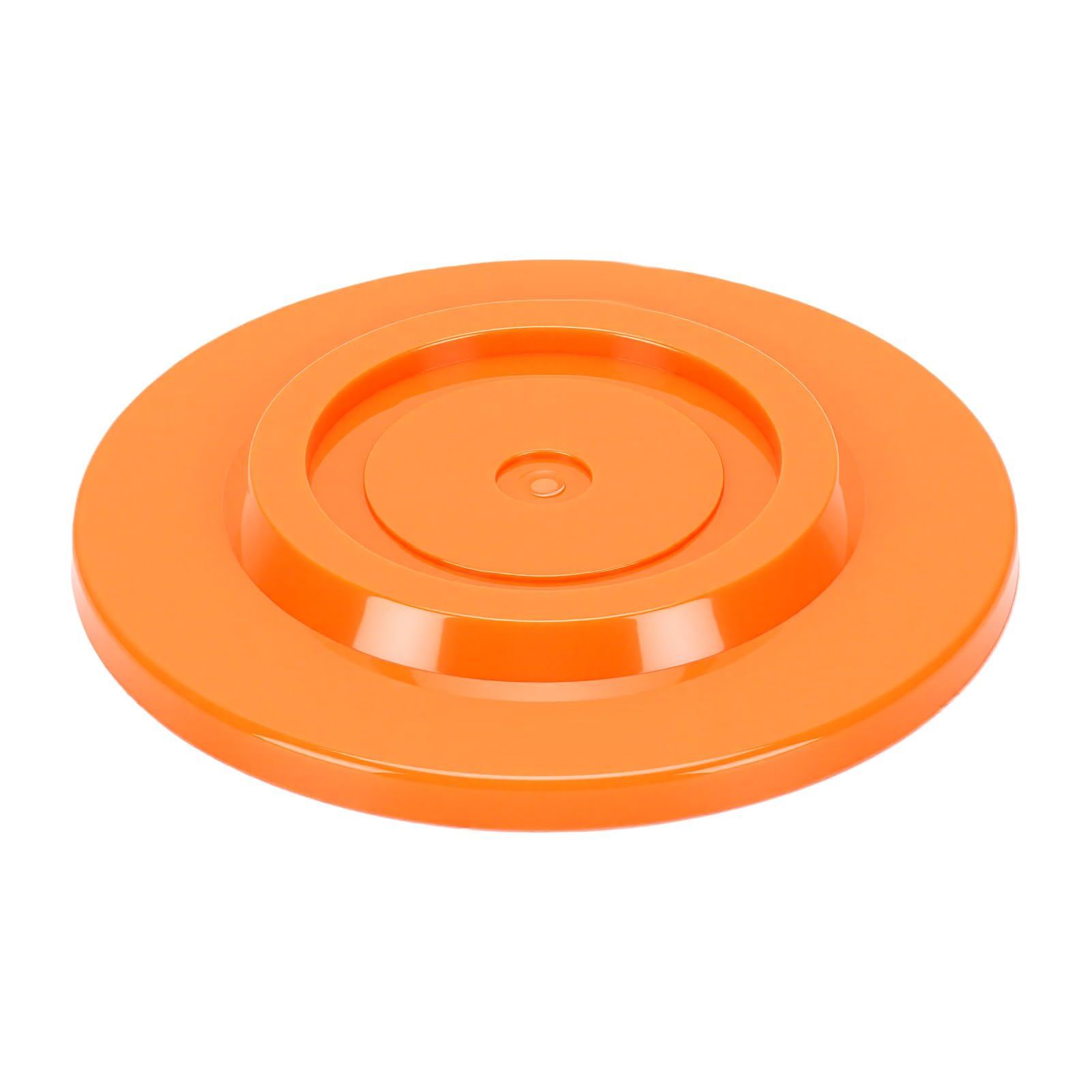 4pcs Tappeti di Livellamento per Rossi Piedini Rotondi 20cm Antiaffondamento Resistenti per Gambe Stabilizzatrici di Rimorchi in PP Rinforzato