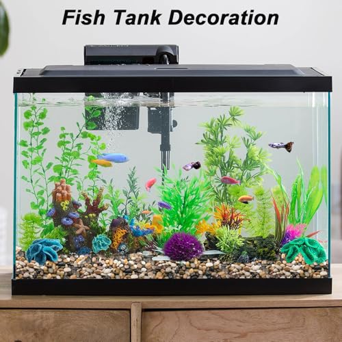 Image of Fish Tank Rocks,Virekm River Rocks, Decorative Ornamental Pebbles Garden Landscaping Stones Gravel Filler for Home Decoration Flower Bed Fish Tank Plants Vases Succulents (10 Pounds)