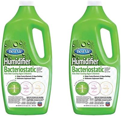 BestAir 3BT, Original BT Humidifier Bacteriostatic Water Treatment, 32 oz (2 Pack) …