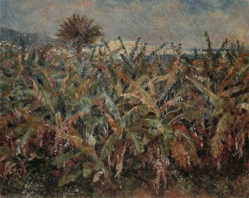 Peinture Le champ de bananes Renoir pour créer une ambiance sereine dans votre chambre
