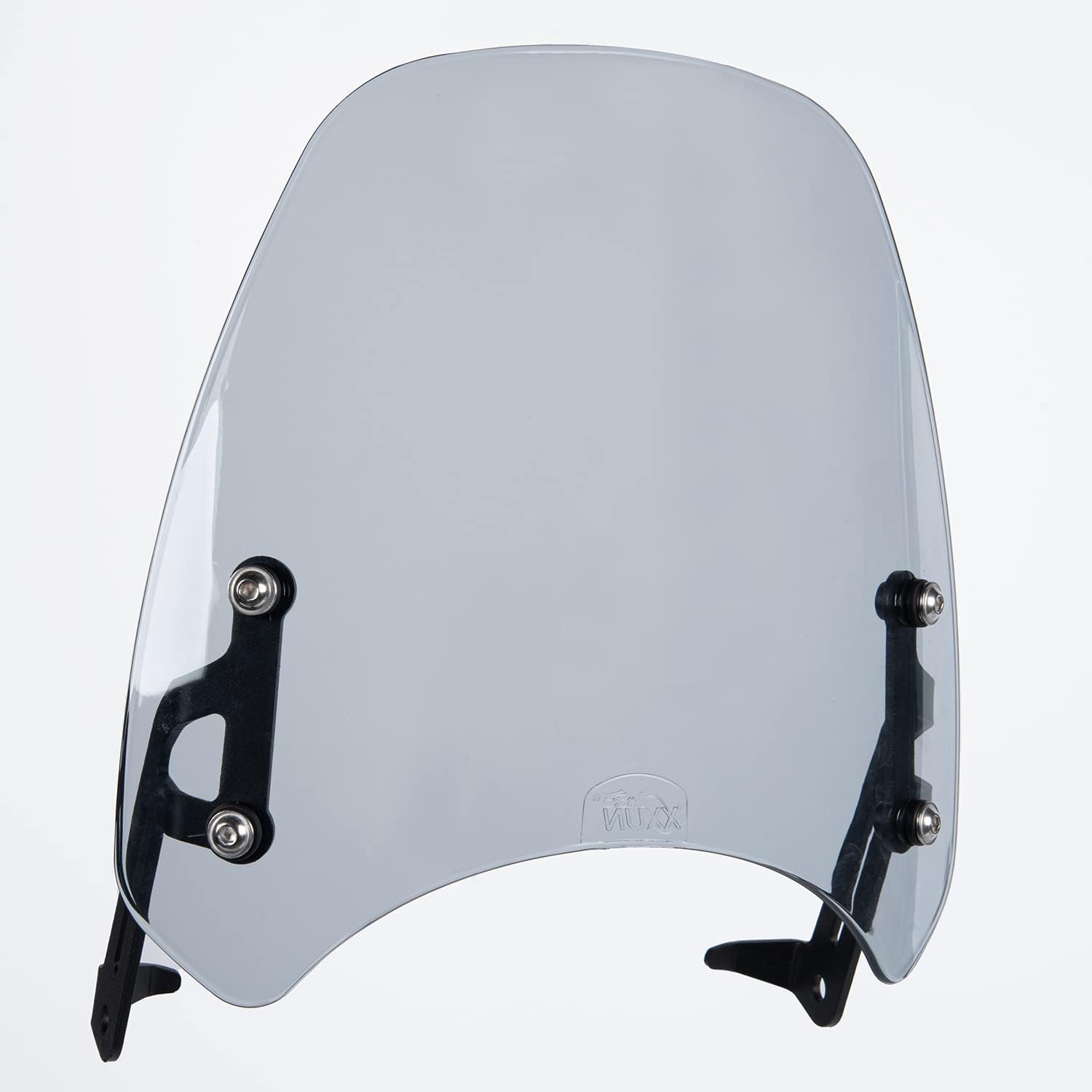 Motorcycle Double Bubble Windshield Windscreen Visor Compatible with Street Twin 900 2019 2020 2021 2022 Pare-brise Flyscreen Protector (Light Smoke)