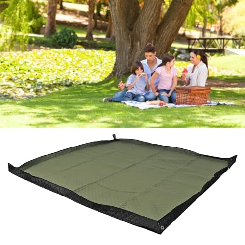 Cobertor de Piquenique, Tapete de Areia Externo Grosso Sem Areia de 78 X 78 pol. para Viagens (DO Ve