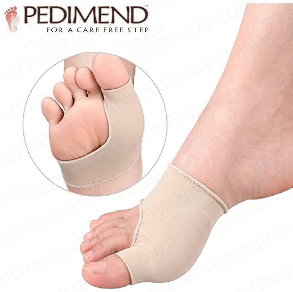 Pedimend Ballenzeh-Bandage, Schmerzlinderung bei Ballenzehen/Blasen, Mittelfuß-Pad zur Polsterung, Ballenzehen, Einlegesohlen für Ballenzehen, Fußpflege, 2 Stück