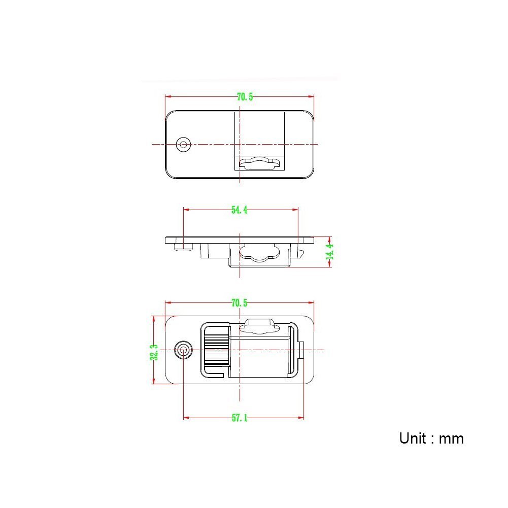 For Audi A8 S8 2003~2007 Car Rear View Camera Back Up Reverse Parking Camera / Plug Directly