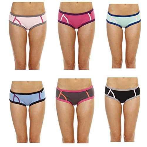 Cotton Panties/Boyleg Underwear (Pack of 6)2