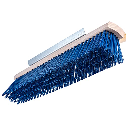 KADAX Straßenbesen mit Kratzkante, 2 in 1 Besen zum Fegen von Straßen, Industriebesen mit langem Stiel aus Holz, Saalbesen aus Kunststoff (50 cm) – Bild 6