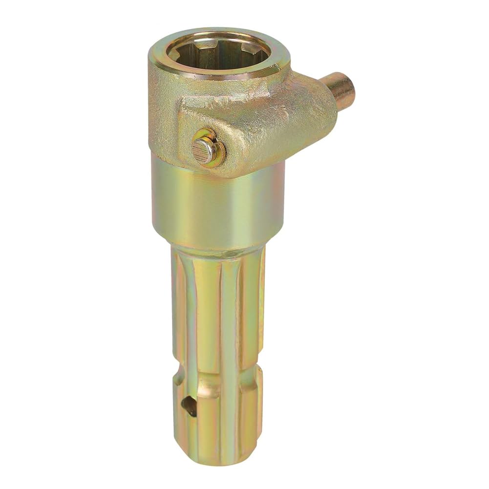 Adattatore di Estensione Presa di Forza Versione Migliorata per Trattore, 1-3/8 Pollice e 6 Flange Femmine 1-3/8 Pollice e 6 Scanalature Maschio Collegamento