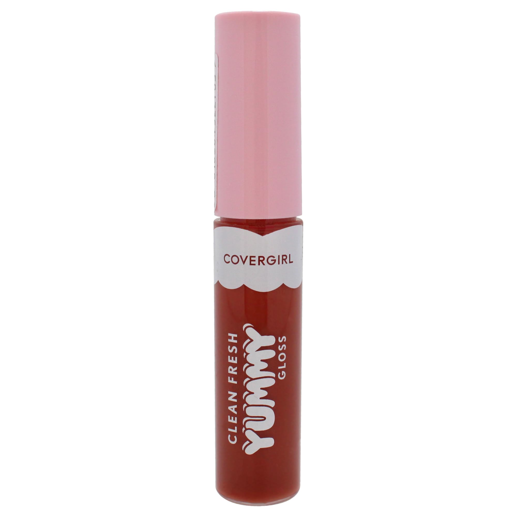 COVERGIRL Clean Fresh Yummy Lip Gloss Daylight Collection, Hydrating, Glossy Shine, Vegan Formula, Sunset Skies 40, 0.33oz