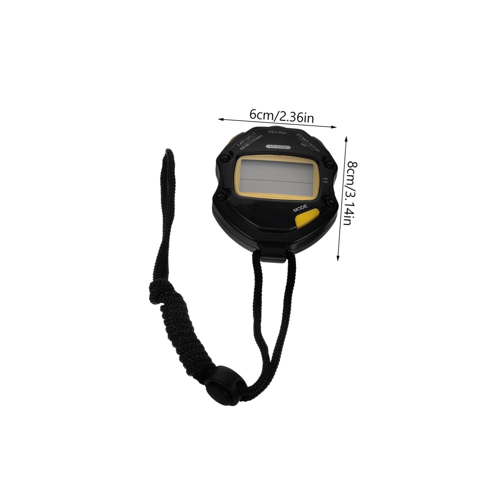 BESPORTBLE 5st Alarm Digitale Stoppuhr Stoppuhren Für Reisebusse Sanduhr Mit Sanduhr Sport Shaker Laufende Uhr Timer Elektronisch Intervall Im Freien wasserdichte Miniaturuhr Digitaluhr Abs