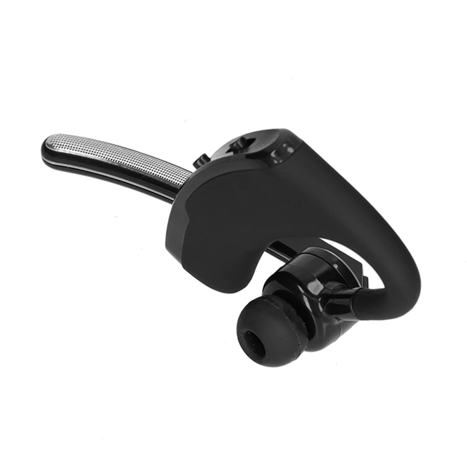 Auricolare Bluetooth, Auricolare Bluetooth 4.0 con Microfono a Riduzione del Rumore, Mini Pulsante PTT e Adattatore, per Radio Portatile e Cellulare