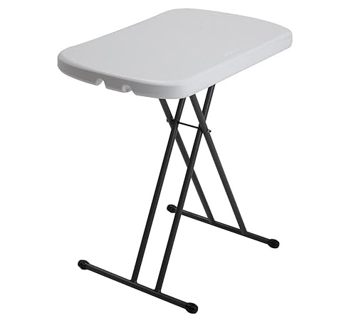 LIFETIME 80251 Adjustable Folding Laptop Table TV Tray, 26 Inch,