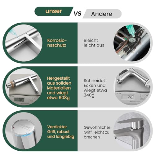 Robinet de lavabo compact idéal pour optimiser l'espace des toilettes d'invités - 6