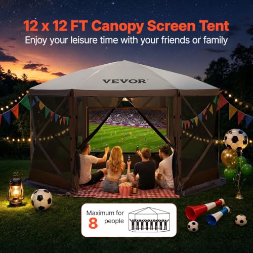 VEVOR 12x12 Pop-up Screen Canopy