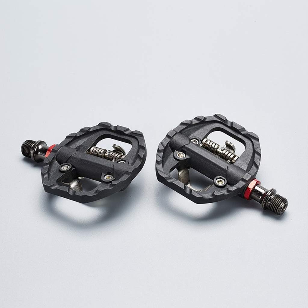 1 Pair Mountain Road Bike Cleats Clipless Pedals Self-Locking Pedal Replacement Cycling