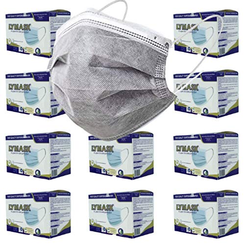4 ply Grey Disposable facemask Extra layers for protection. Made in Vietnam. Premium quality