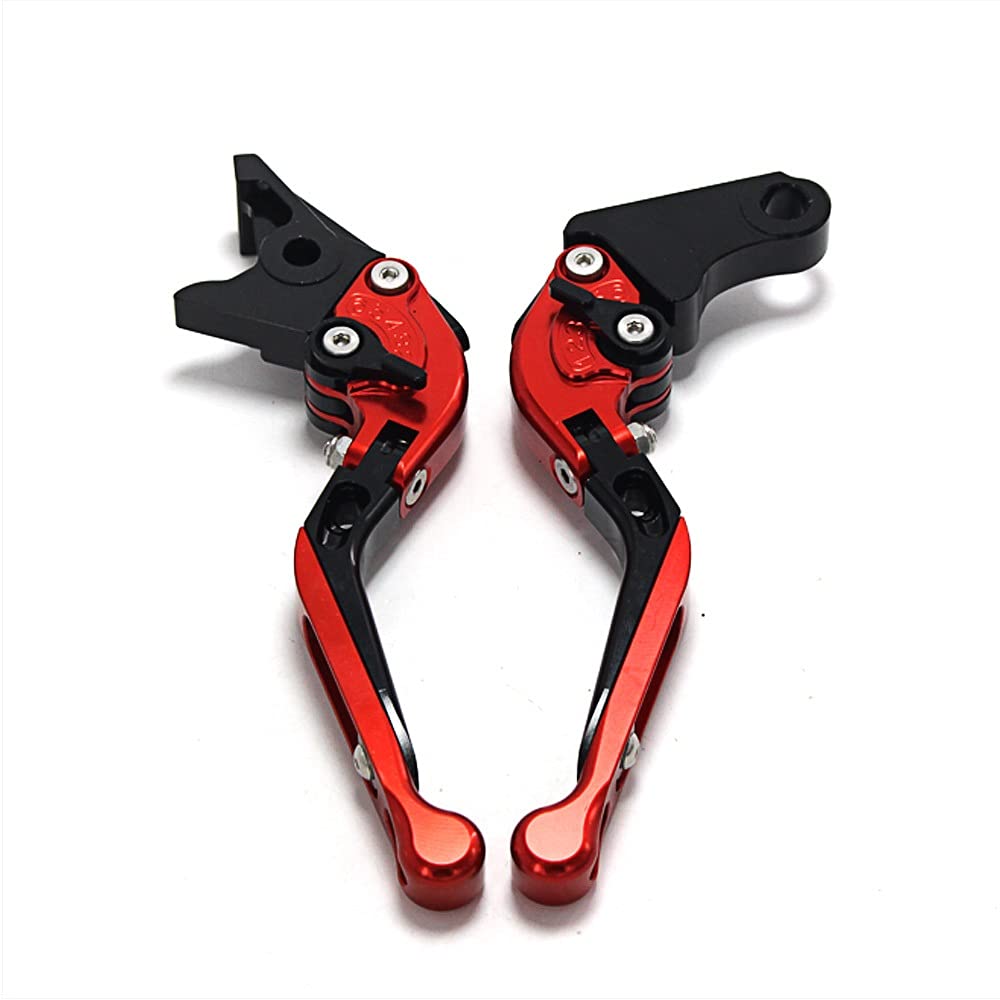 Zhannuobhd K Brake Clutch Lever For Fzx750 For Fazer 1986 1987 1988 1989 1990 1991 1992 1993-1998 Cnc Aluminum Alloy Motorcycle Folding Extendable Clutch Brake Levers(K)