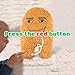 hotekous Plush Toy,9.8 in Singing Cotton Eye Joe Plush Funny Chicken Nugget Pillow Toys for Fans-Meme Plush