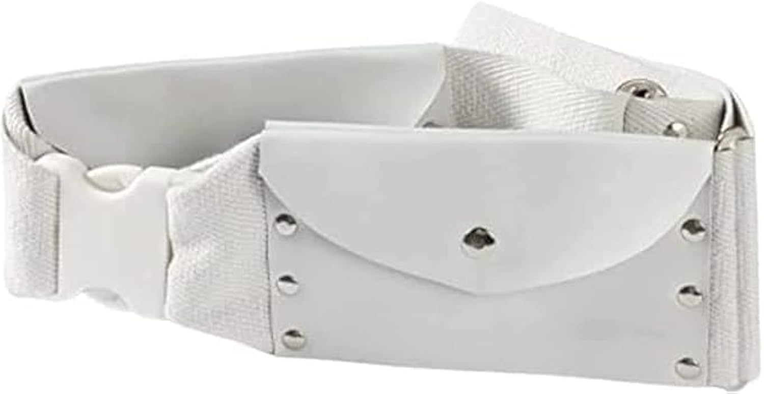 GenericALUTHIMAN Belt of Hajj Umrah ihram for Men Waterproof, Unstitched, Strong and According to Sunnah White Belt