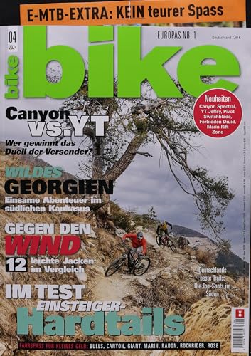 Bike 4/2024 'Im Test Einsteiger-Hardtails'