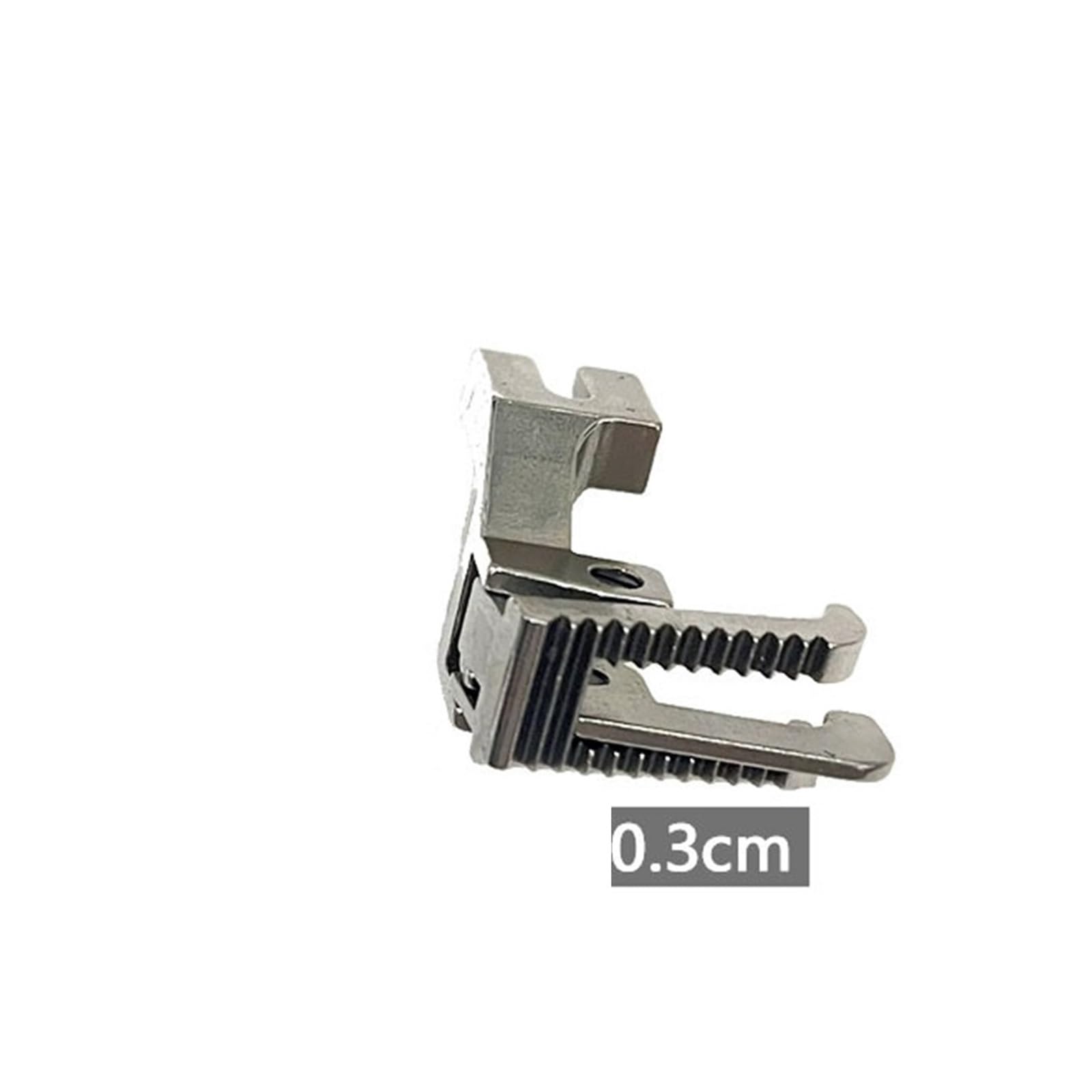 Piedino premistoffa Mobile Sincronizzato DY 1PC 0,3 .5dy340 for Macchina da Cucire Destra con Supporto for Coltello(0.3CM Stop)