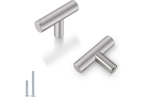 TrueKnobs Solid Stainless Steel Cabinet and Drawer Pulls