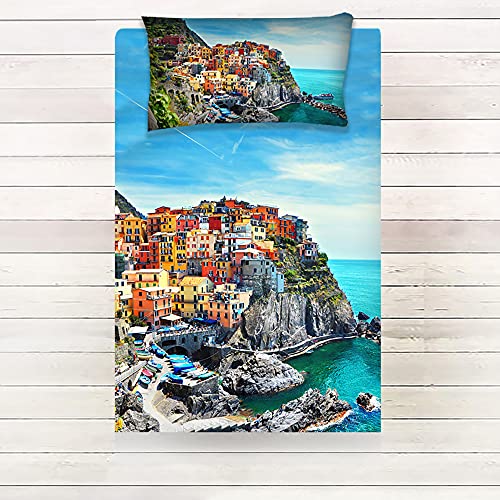 Completo Lenzuola Sogni d'oro, 100% Cotone (1P, 45...