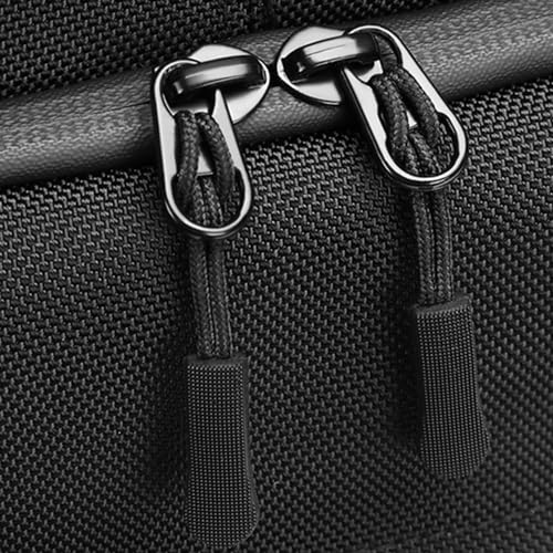 image for CooBigo 12 Pack Zipper Slider Replacement, 4Pack Metal + 8 Pack Nylon 