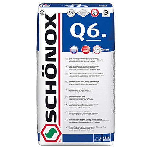 Preisvergleich Produktbild Fliesenkleber SchönoxQ6 Universal Pulverkleber / für- Dünn-, Mittel-, Dickbett,- Fließbettkleber (25 Kg)