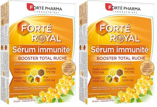 Gelée Royale Propolis Pollen Forté Royal | Ampoules Immunité Miel