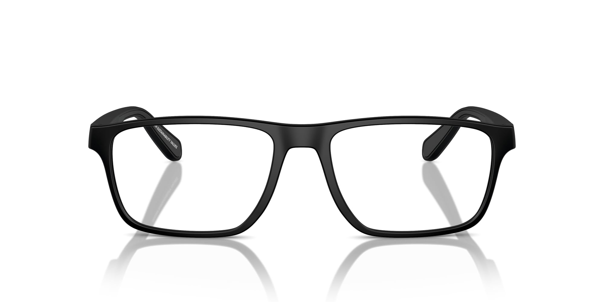 Emporio Armani Men's Ea3233 Rectangular Prescription Eyewear Frames