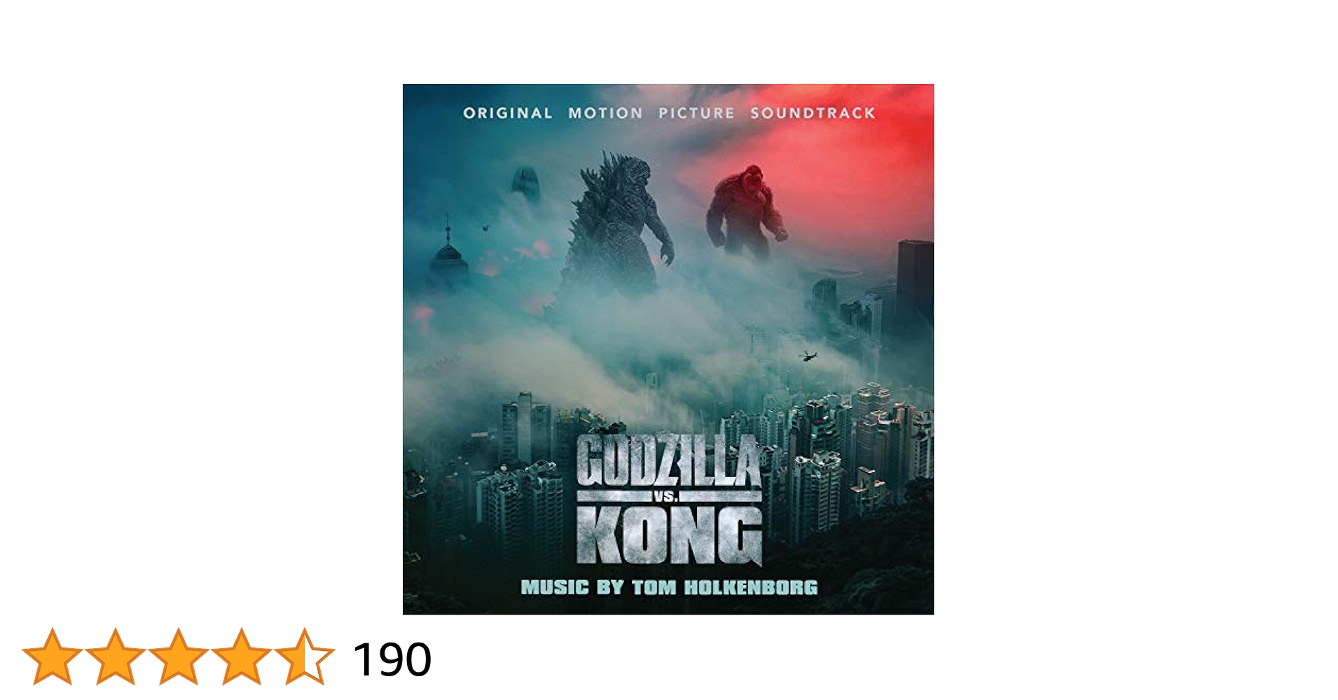 Amazon.co.jp: Godzilla vs. Kong (Original Soundtrack