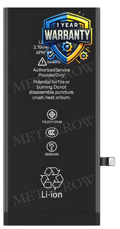 Image of Original Battery Compatible for iPhone XR (A2105, A1984, A2107, A2108, A2106) - (2942mAh) - 1 Year Warranty