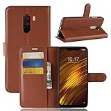 [Toucher Agréablement] - Fabriquée en cuir synthétic, autrement dit: simili cuir d'excellente qualité, la coque intérieure est en TPU souple, protéger intégalement votre Téléphone portable.