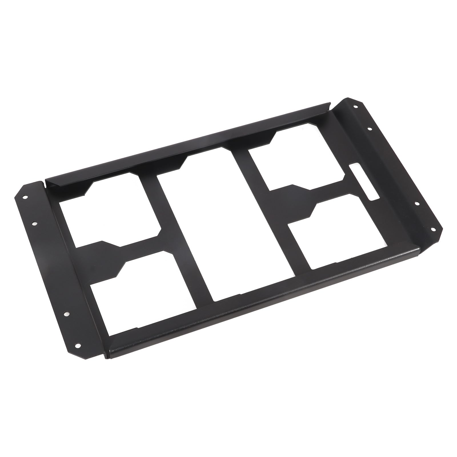 Plataforma de trabajo compacta para cajas de herramientas personalizables construida con soporte de herramientas galvanizado de acero al carbono de alta resistencia