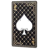 🍾 ESTE PRÁCTICO ABRIDOR CON FORMA DE CARTA DE PÓKER ES UN COMPLEMENTO MUY ELEGANTE PARA CUALQUIER “JUERGUISTA”. ¡Es ideal para fiestas con los amigos! No solo se ve bonito sobre la mesa, sino que sobre todo te facilitará el abrir tus refrescos o zumos favoritos. El abridor será tu as bajo la manga, literal y figurativamente… ¡Destaca entre tus amigos y enséñales cómo abrir botellas con estilo!