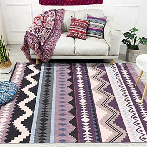 長方形 欧式古典 図柄ラグ 柔らか 滑り止め 丸洗い 通気性 インテリア エクセレント マット ラグ マイクロファイバー ふんわり 折り畳み 可能 ホットカーペットカバー 床暖房 対応 カラー 絨毯 防音 120*180 防ダニ 低反発