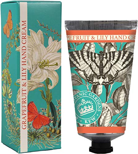 The English Soap Company Royal Botanical Gardens, Kew Grapefruit & Lily Hand Cream, 75mls image 2