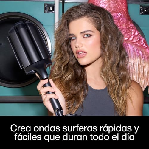 ghd Triple Wave - Tenacilla Profesional con Tres Cilindros Ergonómicos de 32mm, Ondas Surferas y Duraderas - Para Todo Tipo de Cabello - (Enchufe Europeo) - imagen 5