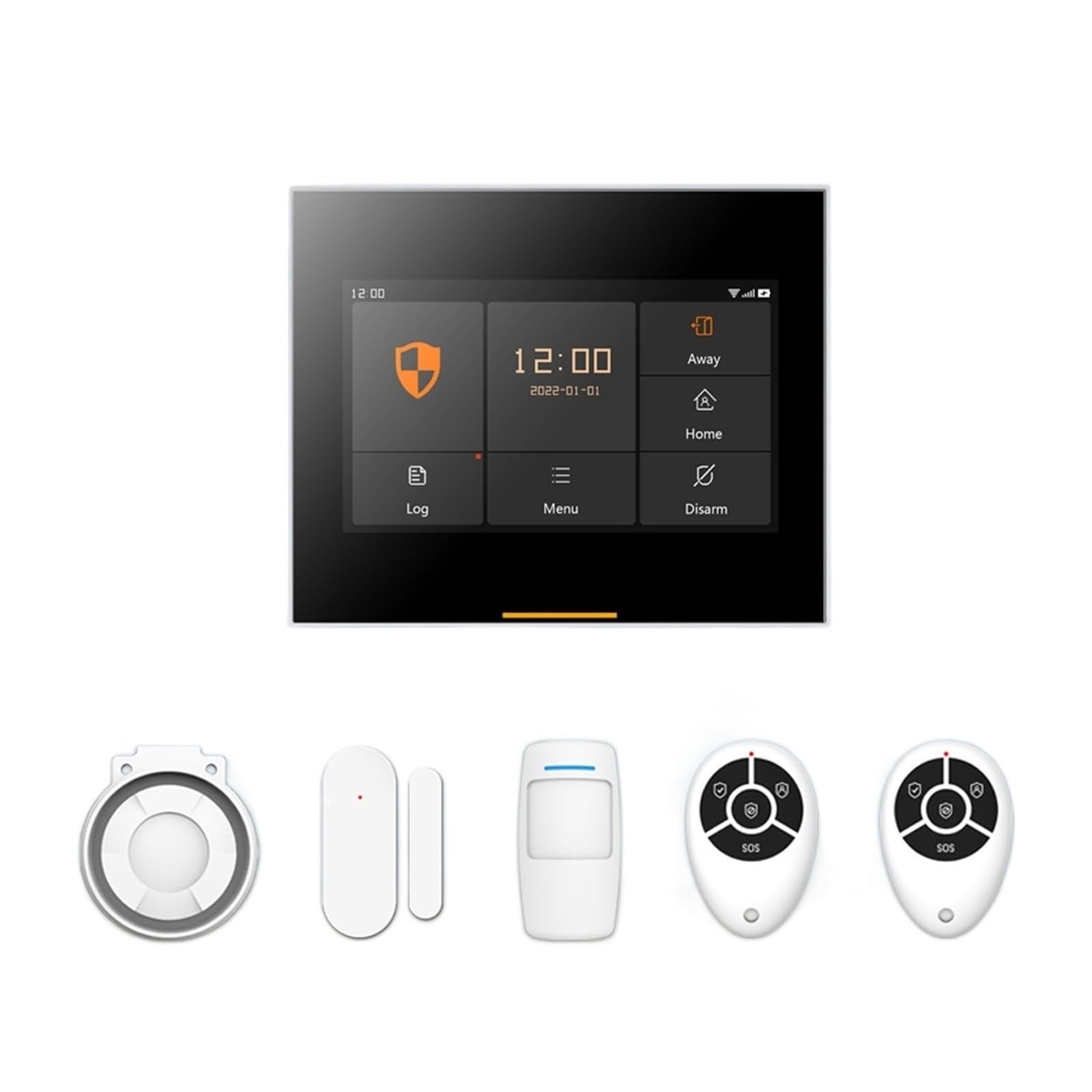 Alarma Inteligente 433MHz Inalámbrico 4G Kits De De Alarma De Seguridad For El Hogar Inteligente For Garaje Y Residencial,Control de alarma completo
