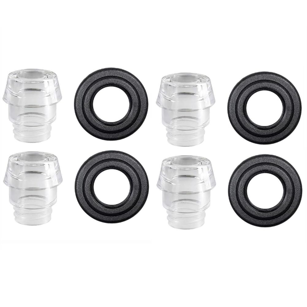 Osmond 4set Coffee Percolator Plastic Knob Top and Washer Rings Coffee Percolators Replacement Coffee Pot Filters Coffee Maker Accessories
