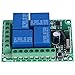 DC 12V 4CH Relay Te Control Switch Sem Controller 433.92Mhz Transmitter Receiver Tools