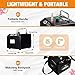 Portable Electric Air Balloon Inflator Pump, 1400W Professional Modeling Balloon Inflator Blower Air Balloon Pump, Air Blower Pump with Large Capacity Battery, Manual Semi-Automatic Dual Modes